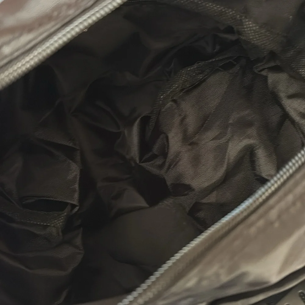 USS Midway backpack in a pouch, collectors item, black,many compartments, unisex